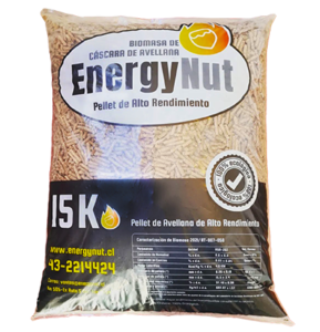 Energynut bolsa 15 Kg $4.590